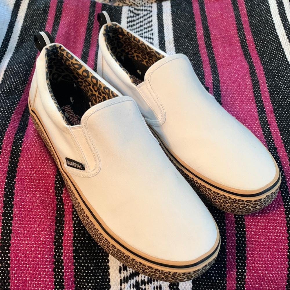 Punkrose slip-ons